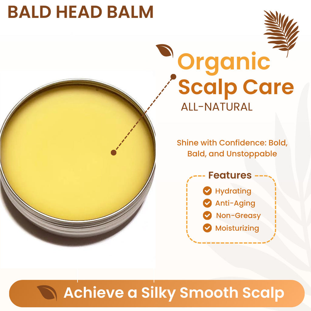 Bald Head Moisturizer Balm – 9 Scents Available
