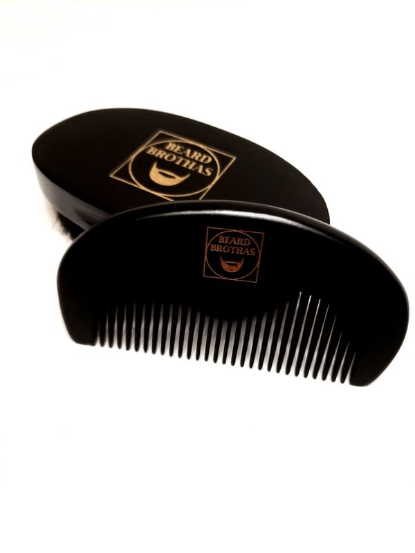 Beard Brush and Comb Set