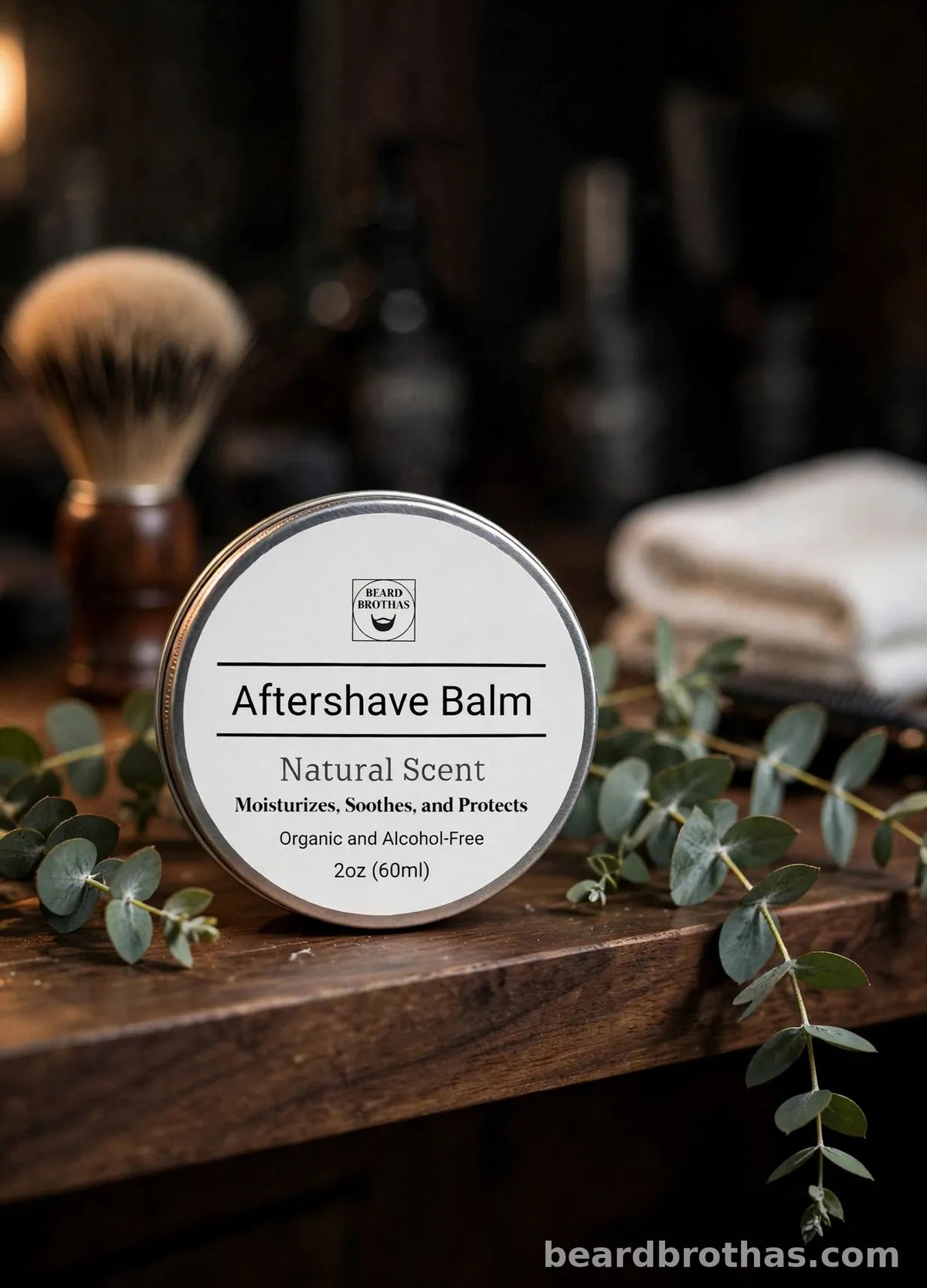 Aftershave Moisturizer Balm (Eucalyptus)