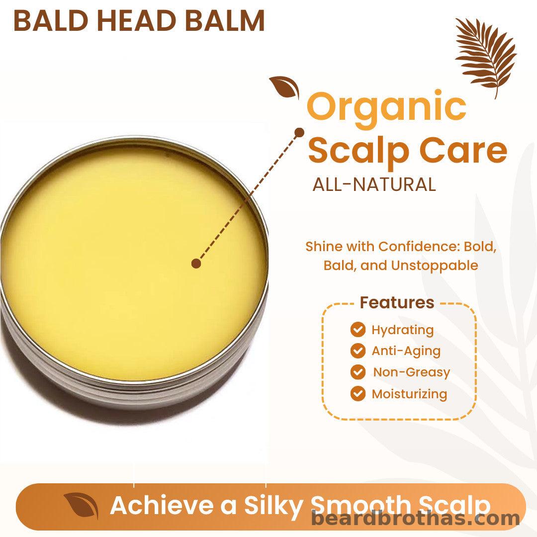 Bald Head Moisturizer Balm – 9 Scents Available