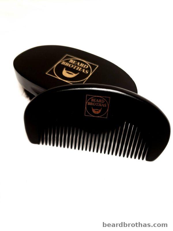 Beard Brush and Comb Set
