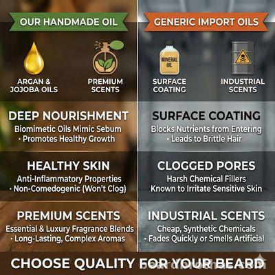 Organic Beard Oil Moisturizer – 9 Scents Available