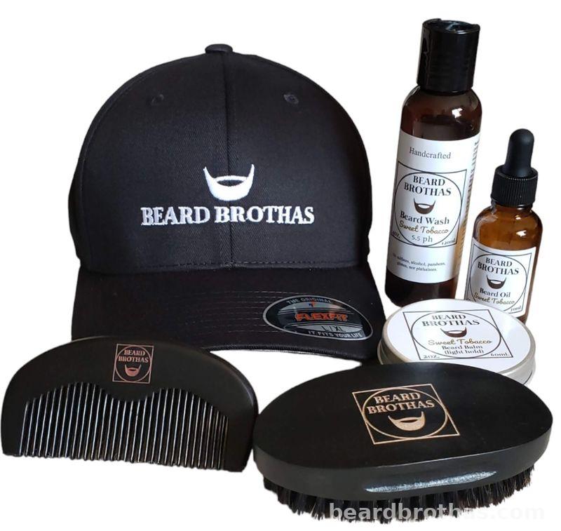 Premium Beard Brothas Gift Set (Sweet Tobacco)