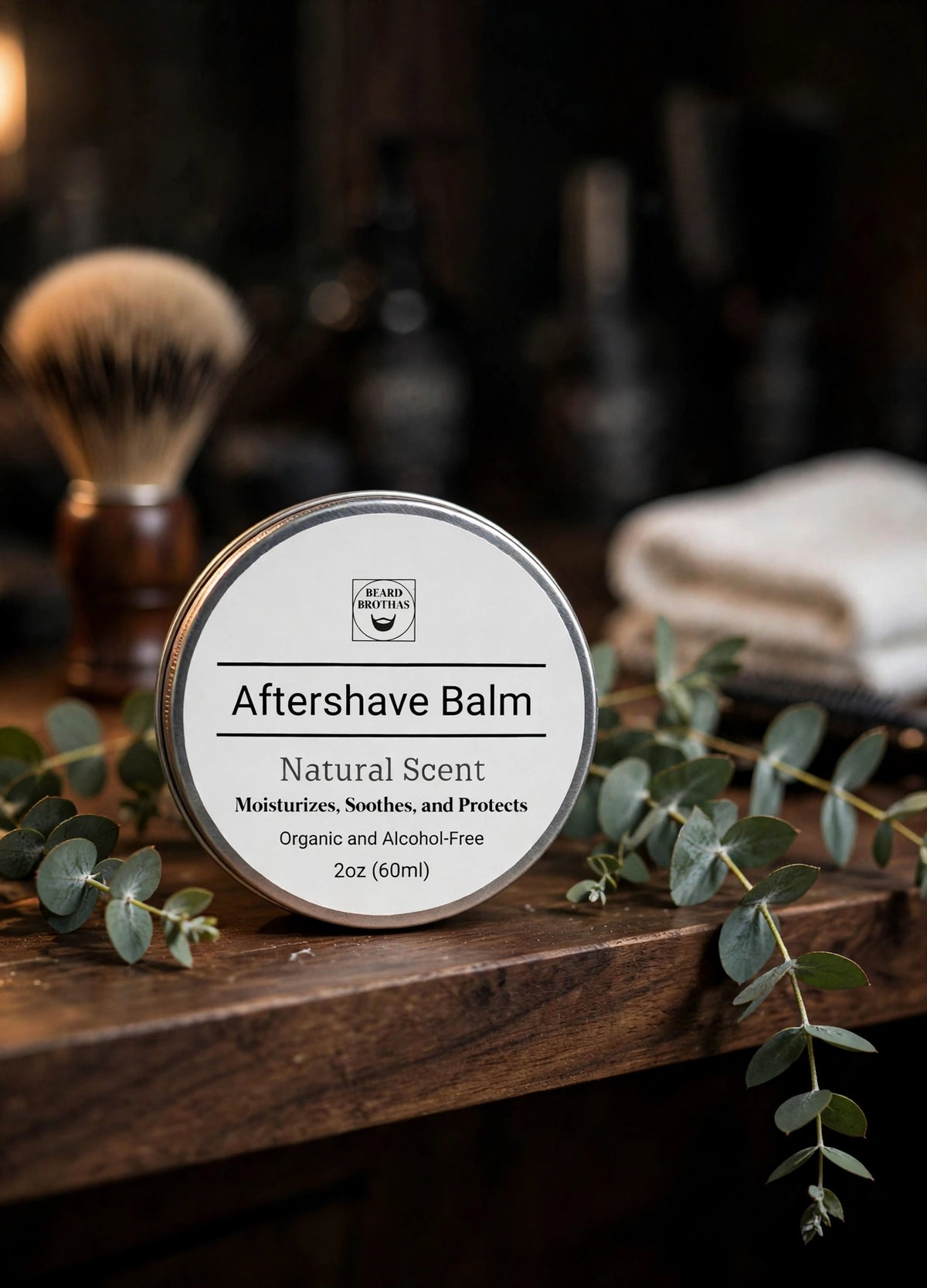 Aftershave Moisturizer Balm (Eucalyptus)