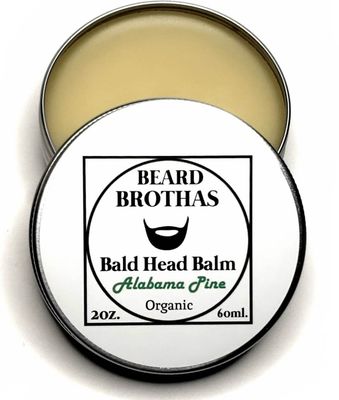 Bald Head Moisturizer Balm – 9 Scents Available