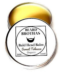 Bald Head Moisturizer Balm – 9 Scents Available