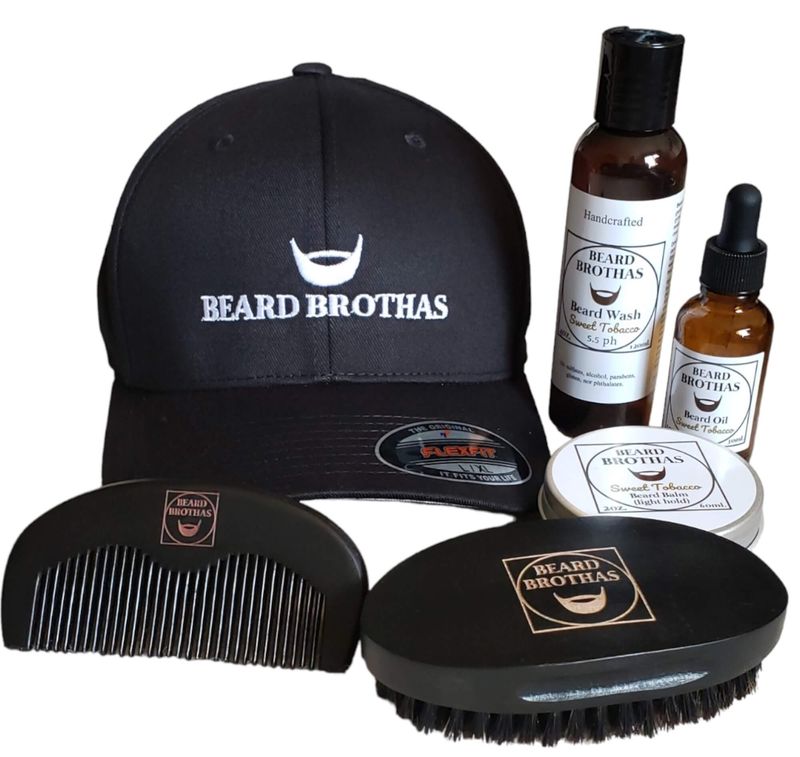 Premium Beard Brothas Gift Set (Sweet Tobacco)